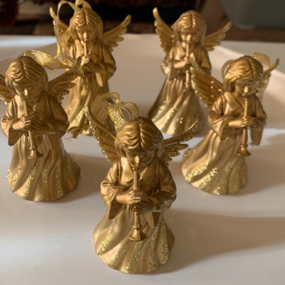 Christmas Angel Ornaments Set